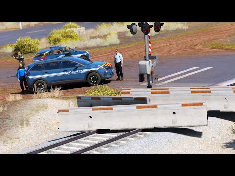 [GTA 5] LES GENDARMES STOP UN TRAIN VOLÉ | LSPDFR #819