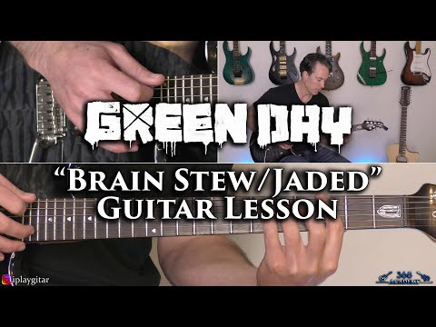 Green Day - Brain Stew/Jaded Guitar Lesson