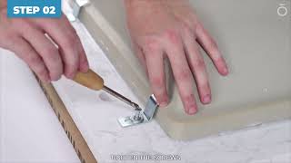 OVE Vanity - Installation - Unpacking & Installation Of Standard Countertop & Basin