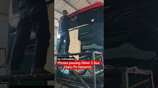 Download lagu DUA BUS BARU PO HARYANTO PASANG STIKER SAKRAL PO HARYANTO. #poharyanto #shortvideo mp3