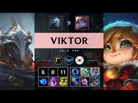 Viktor Top vs Poppy - KR Diamond Patch 25.12