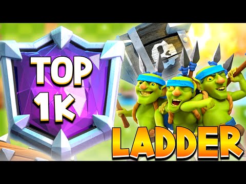 MAKING THEM GIVE UP WITH THIS BROKEN LOG BAIT DECK! 🤩 - Clash Royale