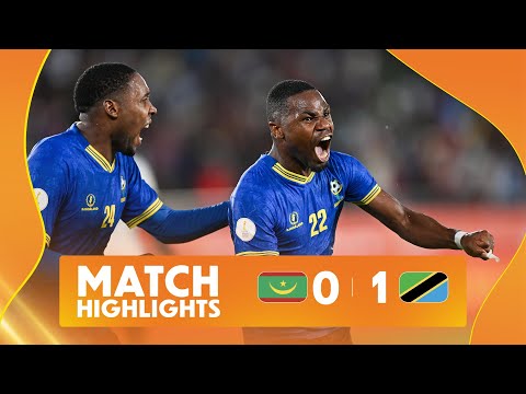 Mauritania 0-1 Tanzania Match Highlights l TotalEnergies CHAN 2024 l Matchday 2