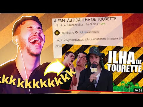 IMPOSSÍVEL NÃO RIR!! A FANTÁSTICA ILHA DE TOURETTE | REAGINDO #036