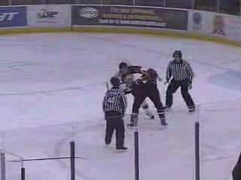 Milan Lucic vs Frazer McLaren