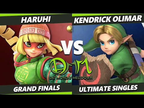 DAT MM 367 GRAND FINALS - Haruhi (Min Min) Vs. Kendrick Olimar (Young Link) Smash Ultimate - SSBU