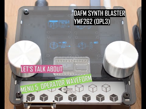 DAFM synth BLASTER YMF262 - MENU 5/6