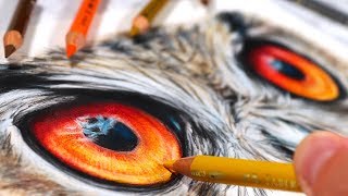 Most UNDERRATED Technique for COLOURED PENCILS