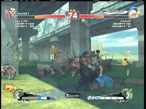 SSF4AE: Balrog (Holy A JPN) vs. Yun (kyoaxela)     SD