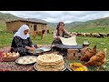 Baking Lavash Bread In Tandoor Mountain Village Life In Iran