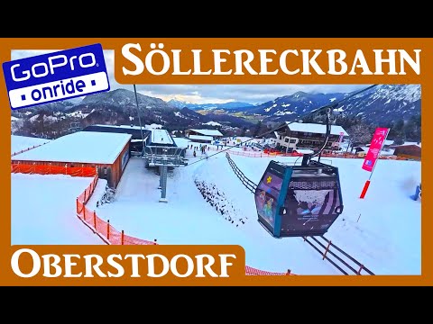 SÖLLERECKBAHN in OBERSTDORF WINTER Bergbahn ONRIDE GoPro