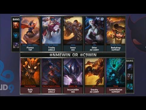 NME vs C9 Game 1 Highlights - ENEMY ESPORTS vs CLOUD 9 - Week 4 NA LCS SUMMER 2015