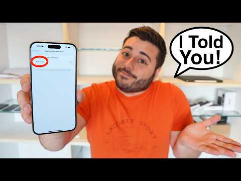 DON'T Charge your iPhone Above 80%! New Charging Limit on iPhone!