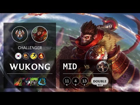 Wukong Mid vs Sett - KR Challenger Patch 10.10