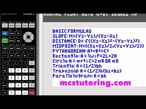 Algebra Equations Reference Demo