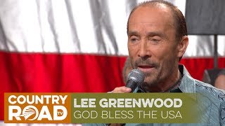 Lee Greenwood sings "God Bless the USA"