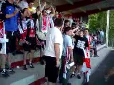 Fankurve Buchbach gegen TSV Rain am Lech