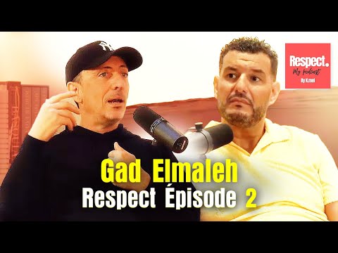 Gad Elmaleh (enfance au Maroc, relations avec sa famille, copy comics) - Respect Episode 2