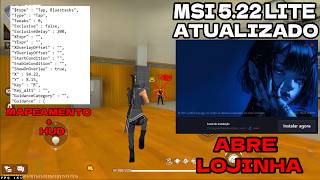 EMULADOR MSI 5.22 LITE🎉 ATUALIZADO,MELHORES DRIVER , MENOS LAG+,FPS ✅FF V7A + SENSI ATUALIZADA✅