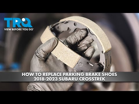 How to Replace Parking Brake Shoes 2018-2023 Subaru Crosstrek