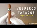 VEGUEROS TAPADOS CIGAR REVIEW CLOSE UP - CUBAN CIGARS