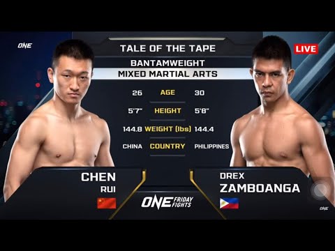 Drex Zamboanga vs Chen Rui FULL FIGHT