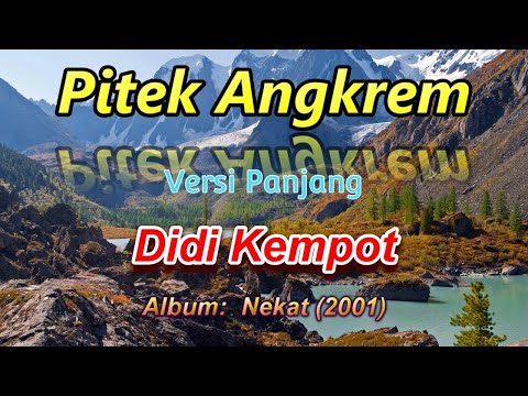 Pitik angkrem karaoke versi panjang - Lagu ngamen - Didi Kempot #karaoke #lagujawa #ngamen
