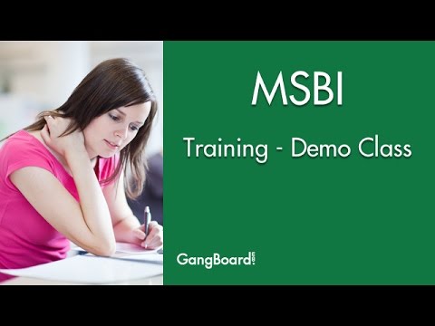 Msbi online training