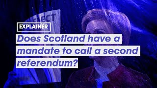 Does Scotland have a mandate to hold a 2nd referendum?