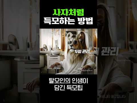 이렇게 하면 사자처럼 된다? ????