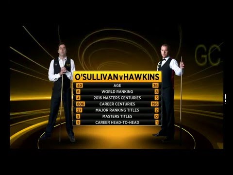 O'Sullivan v Hawkins FINAL 2016 Masters