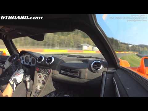 Gumpert Apollo S 700 HP on Spa Francorchamps with Gran Turismo Spa and GTBOARD.com