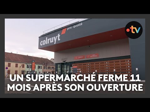 Un supermarché flambant neuf ferme 11 mois seulement après son ouverture