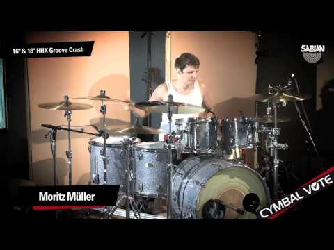 CYMBAL VOTE - Moritz Müller Demo's the 18" HHX Groove Crash