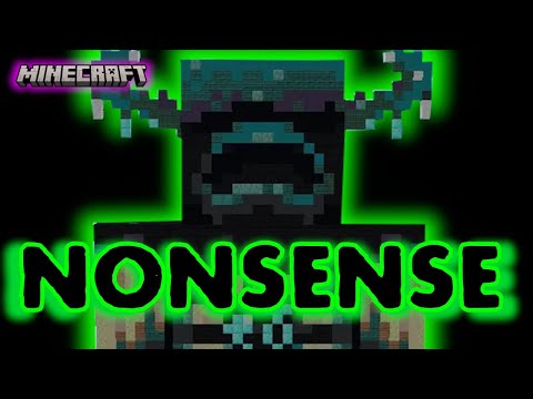 The Warden is NONSENSE (Minecraft)
