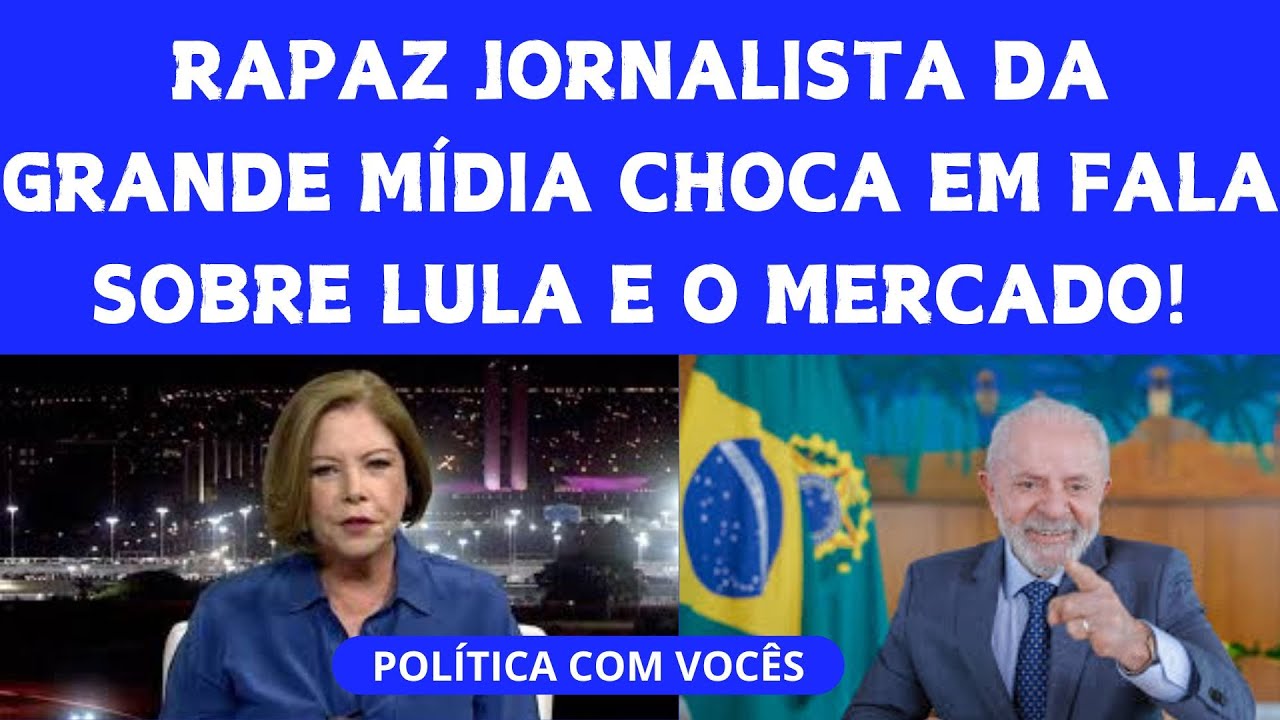 MAIS CORRUPÇÃO DE BOLSONARO | JORNALISTA CHOCA EM FALA SOBRE A REAÇÃO DO MERCADO A LULA!