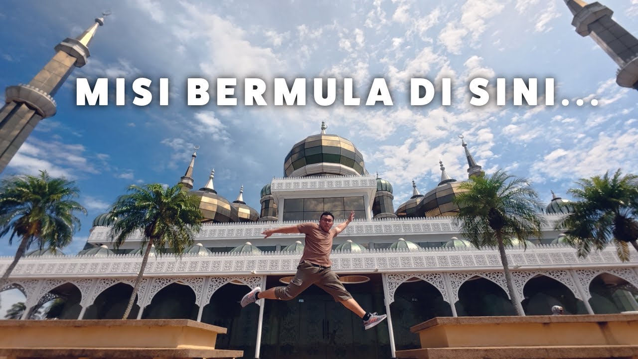 First Time Solo Travel! | EP01 : Aku Redah Kuala Terengganu Seorang Diri 🇲🇾