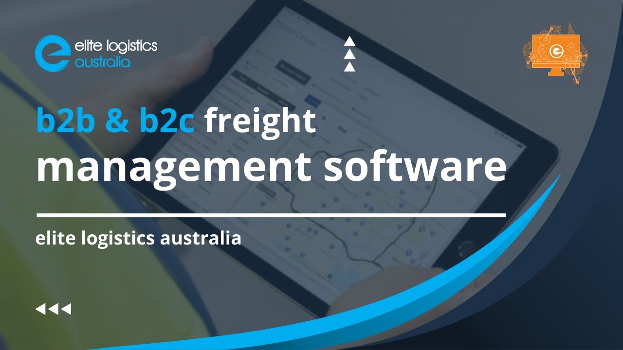 B2B & B2C freight management software with elite logistics australia