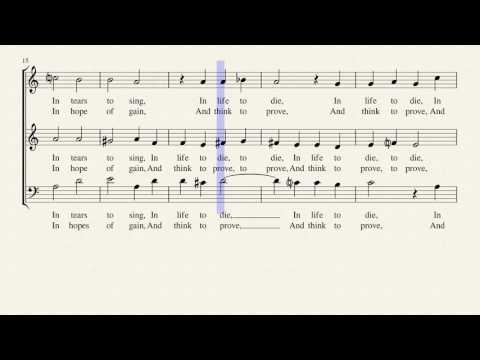 Video thumbnail for O now weep, now sing