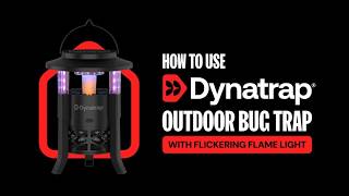 How to Use Dynatrap Outdoor Bug Trap | DT032