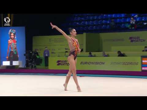 Eva BREZALIEVA (BUL) - 2020 junior European bronze medallist, rope