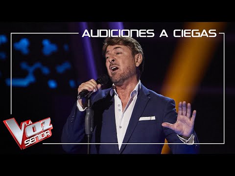 Alfonso Pahino canta 'Insurrección' | Audiciones a ciegas | La Voz Senior Antena 3 2020