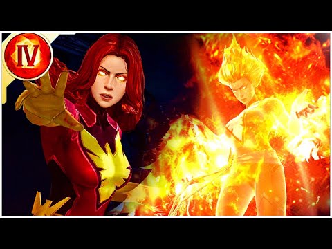 THE WORLD WILL BURN!! THE EVOLUTION OF THE DARK PHOENIX (T4 JEAN GREY) l Marvel Future Fight