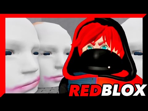 CUIDADO COM AS CABEÇAS GIGANTES NO ROBLOX ( Escape Running Head ) | REDBLOX