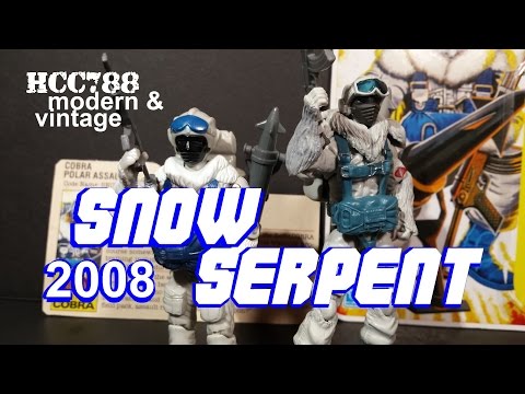 HCC788 modern & vintage SNOW SERPENT - 1985/2008