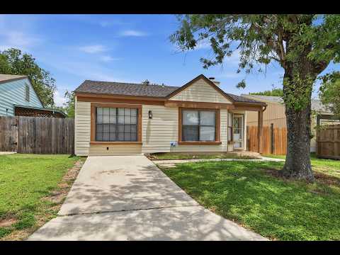 ***MOVE-IN SPECIAL: ONE WEEK FREE***Hidden Meadows Home with Extended Patio Space and Converted Garage property video