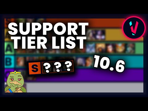 THE BEST (AND WORST) GODS TO PLAY IN SUPPORT | SUPPORT TIERLIST | SMITE 10.6