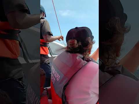 Rumbo al avistamiento de ballenas Tumaco Nariño.