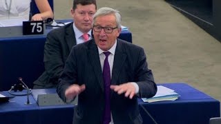 Leerer Saal: Juncker nennt Europaparlament  läche