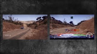 [WRC8]ラリーはスリリングです(T_T)